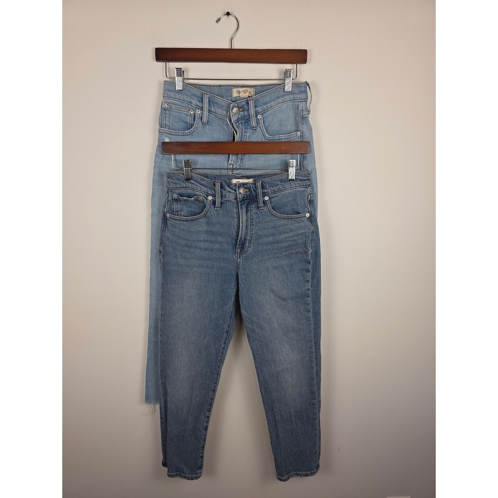 Madewell Bundle of 2 The Perfect Vintage Jean Distressed Denim Women's Size 26P